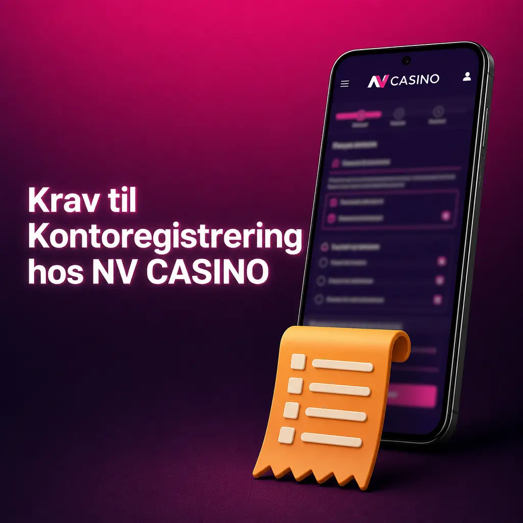 Spiller der opretter en konto hos NV CASINO