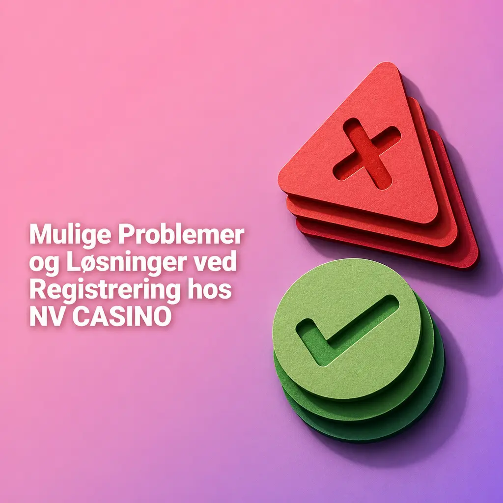 Kundeservice hjælper med registreringsproblemer hos NV Casino